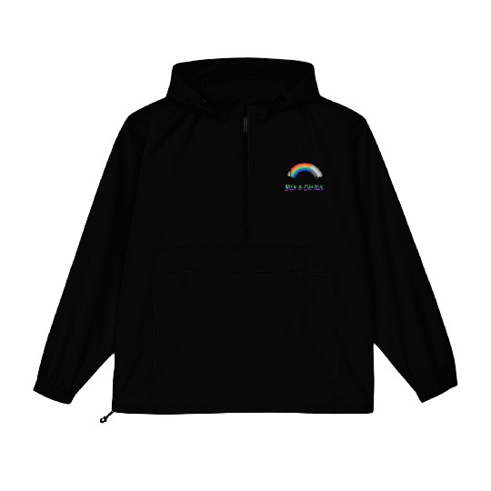 Heartstopper Rainbow LBGTQIA+ Nick and Charlie Packable Anorak Jackets