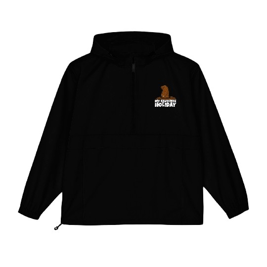 My Favourite Holiday Groundhog Packable Anorak Jackets