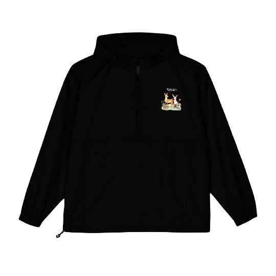Animal deer rabbit hedgehog Rowan Packable Anorak Jackets