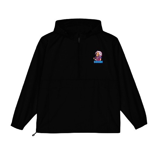 emote maker featuring lost ark inspired characters Packable Anorak Jackets