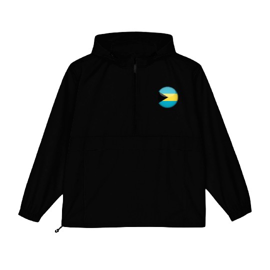 Bahamas Flag Packable Anorak Jackets
