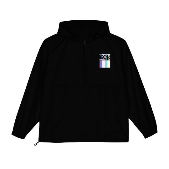 60 Years Vintage 1963 Retro 60th Birthday Packable Anorak Jackets