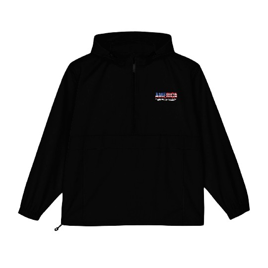 America Will Be Great Again Black Packable Anorak Jackets