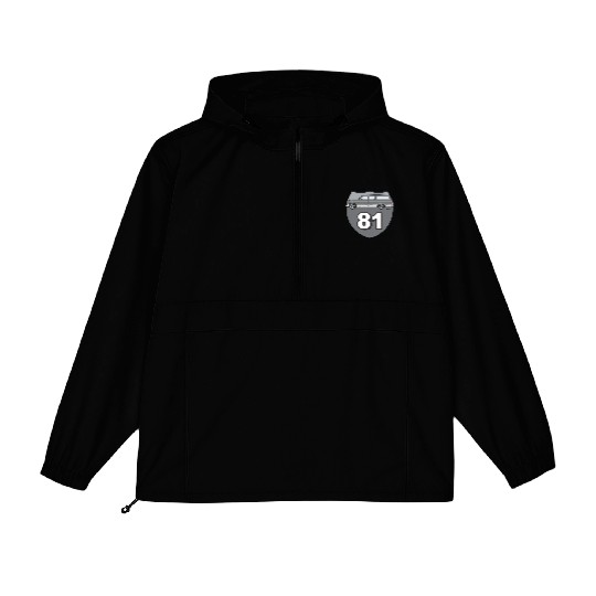 81 Charcoal Packable Anorak Jackets