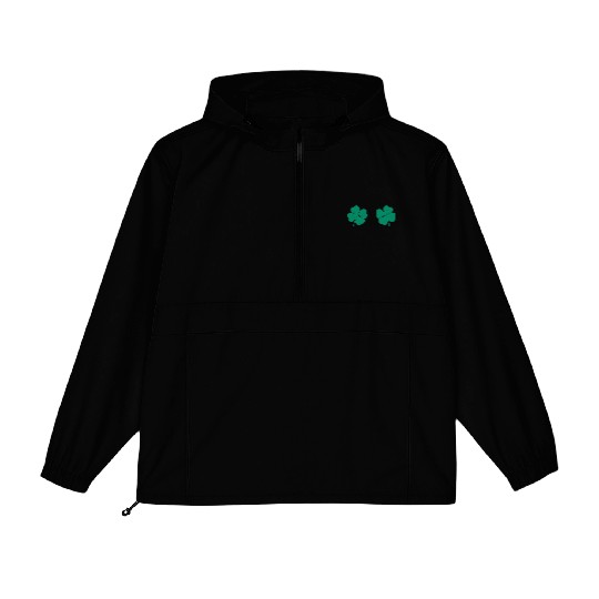 Shenanigans St Patrick's Day Shamrocks Women Packable Anorak Jackets