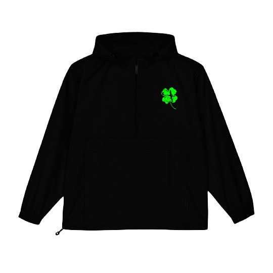 Gliding St. Patrick's day shamrock Packable Anorak Jackets