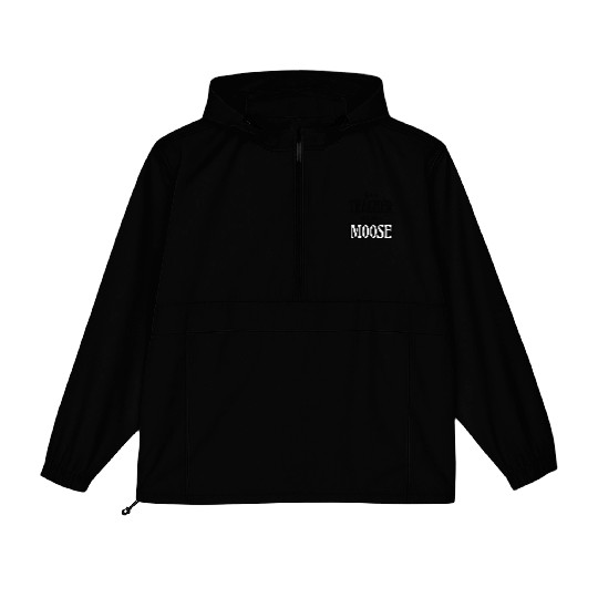 Just a teacher who loves moose Packable Anorak Jackets