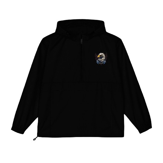Eagle Spirit Emblem Packable Anorak Jackets