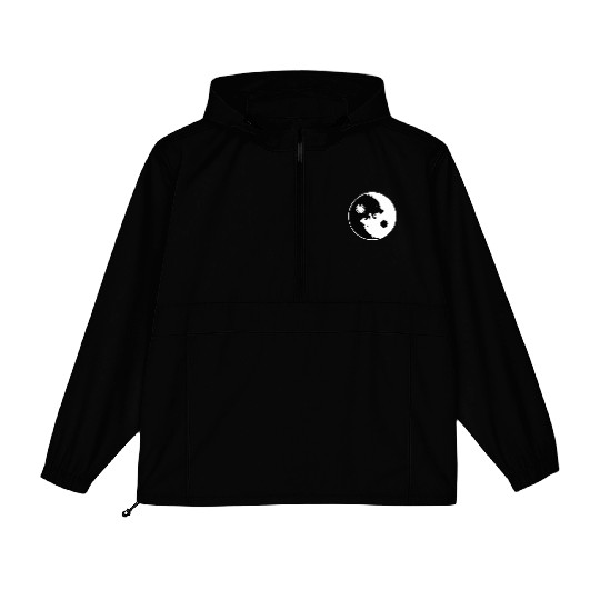 Yin Yang Wolf Spirits Packable Anorak Jackets