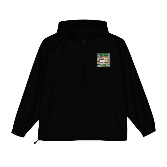 Key West Folk Art Packable Anorak Jackets
