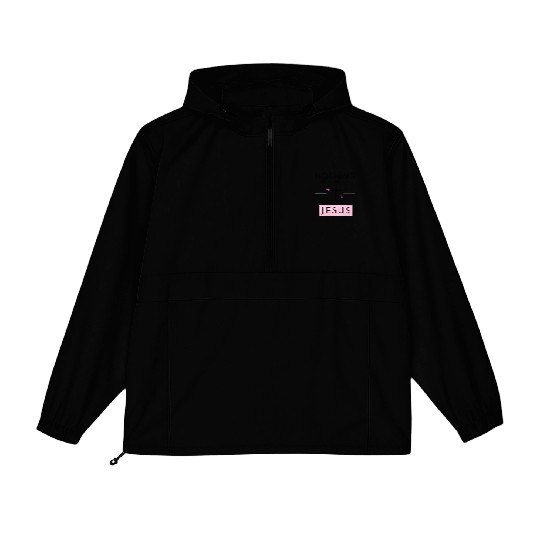 Nothing Stands In Between A Girl & Her Jesus Packable Anorak Jackets