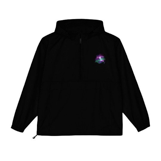 Music Space Cat Packable Anorak Jackets