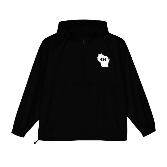 Wisconsin 414 Area Code Packable Anorak Jackets