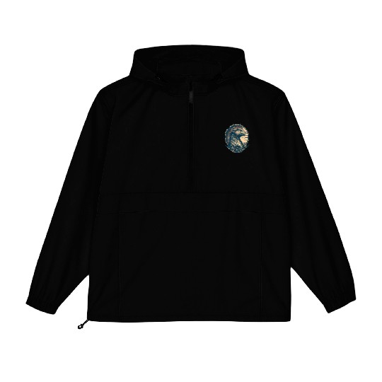 Mystic Dragon Emblem Packable Anorak Jackets Design