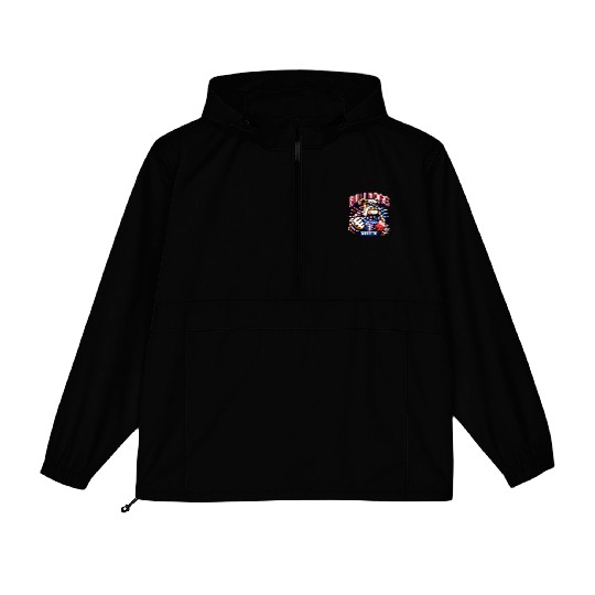Bulldogs Mascot Back To School Team Spirit Packable Anorak Jackets