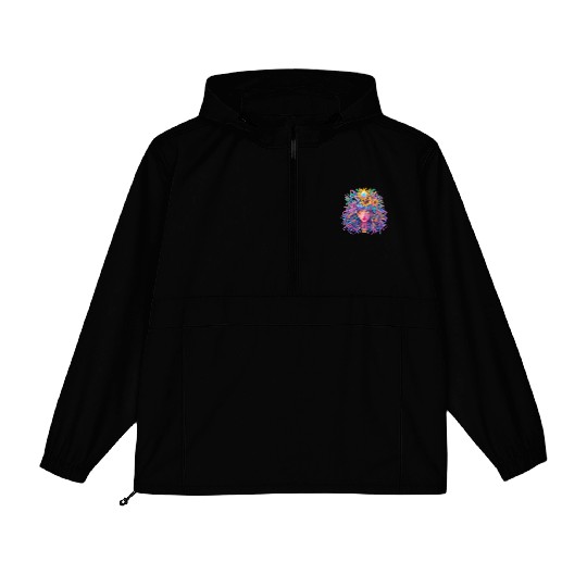 Sunflower seeds Packable Anorak Jackets