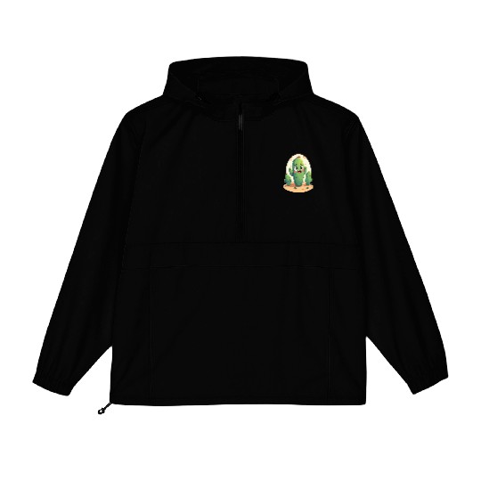 Cactus with Anxiety – Too Sharp to Relax Packable Anorak Jackets