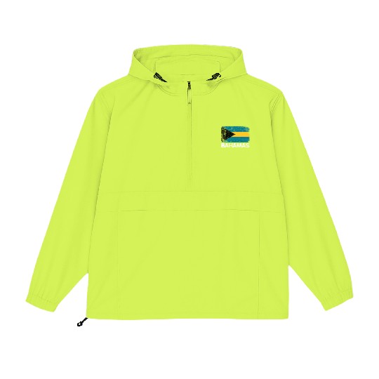 Bahamian Flag Made In Bahamas Packable Anorak Jackets