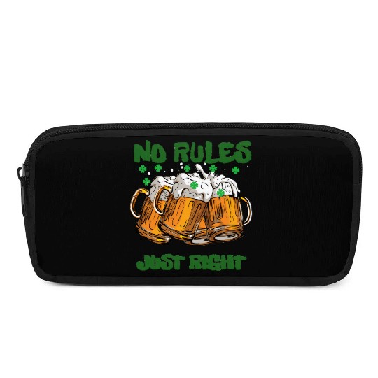 st paddy funny day, green beer Irish day Pencil Cases