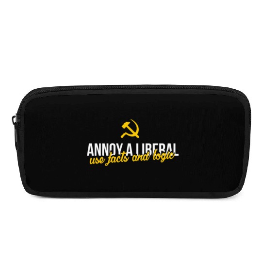 Anti Liberals - Annoy a liberal - use facts and lo Pencil Cases