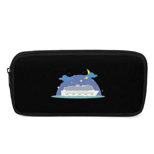 cruise ship Pencil Cases