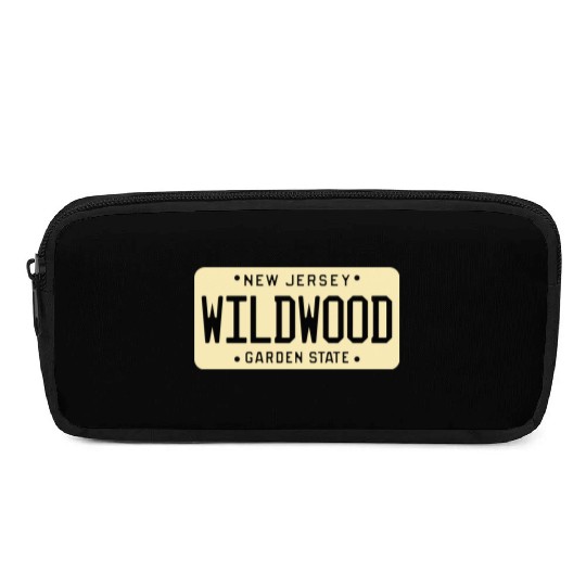 Wildwood New Jersey License Plate Pencil Cases