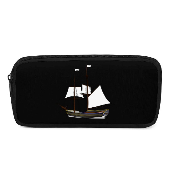 ship boat canoe sailboat submarine yacht anchor405 Pencil Cases