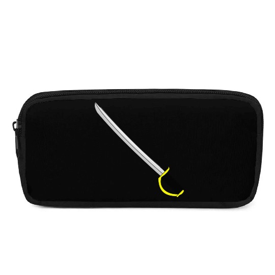 fencing fechten floret sword parry samurai1 Pencil Cases