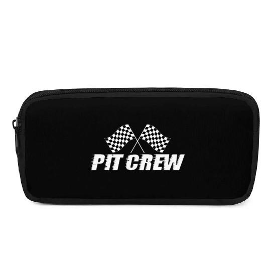 Pit Crew Racing Team Sports Racers Track Pit Stops Pencil Cases