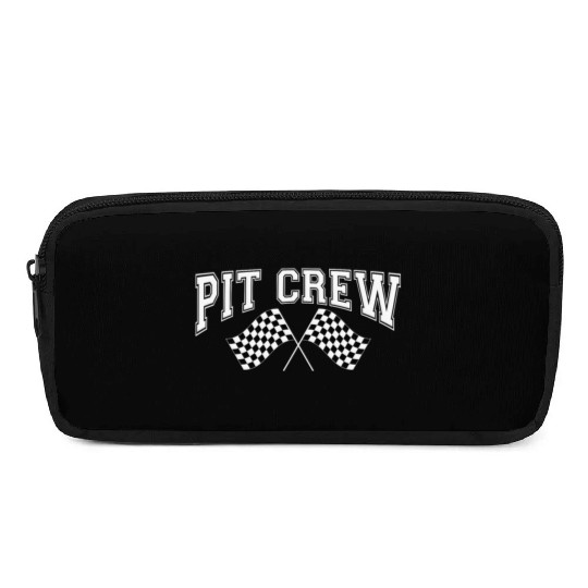 Pit Crew Racing Team Sports Racers Track Pit Stops Pencil Cases