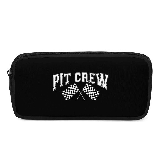 Pit Crew Racing Team Sports Racers Track Pit Stops Pencil Cases
