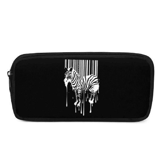 Banksy Street Art Zebra Bar Code Pencil Cases