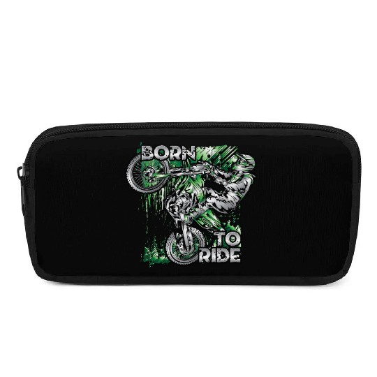 Supercross Born To Ride Pencil Cases