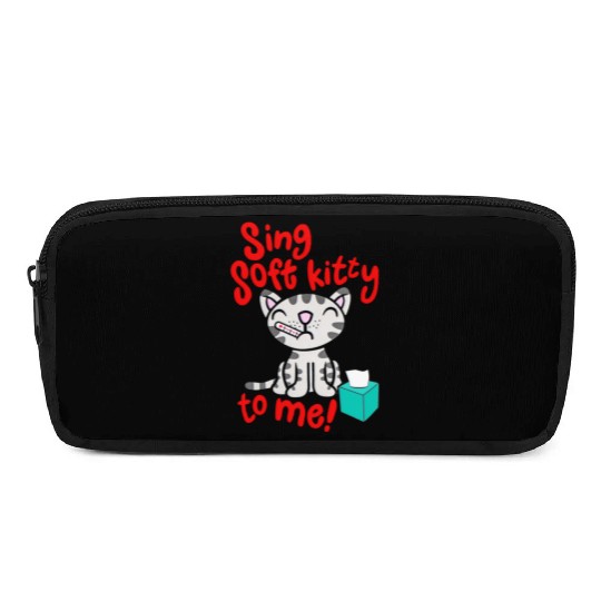 Theory Sing Soft Kitty Song Pencil Cases