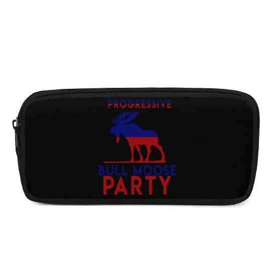 Bull Moose Party Progressive Teddy Roosevelt Pencil Cases
