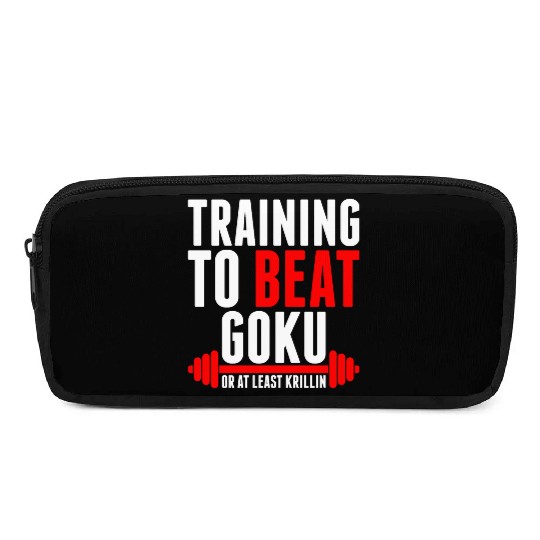 Training To Beat Goku Pencil Cases
