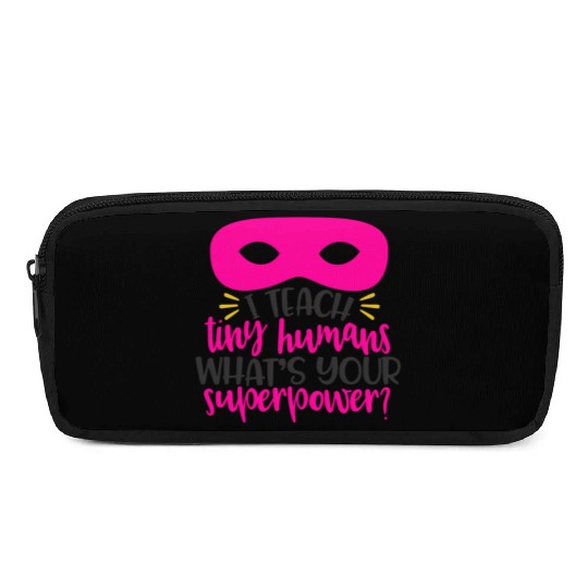 Superpower Superhero Teacher Gift Pencil Cases