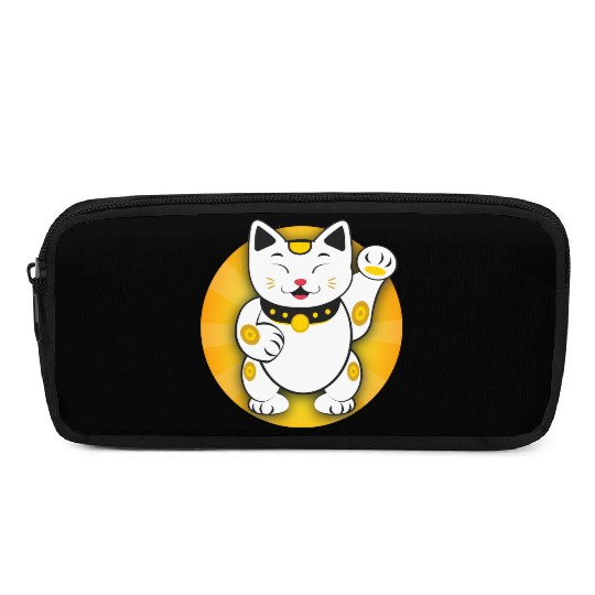 Maneki Neko - Japanese Lucky Cat Pencil Cases