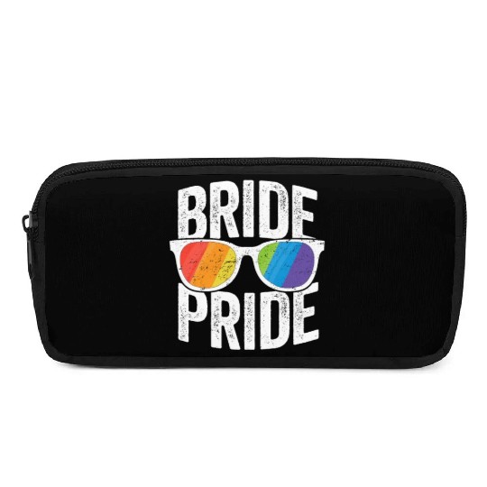 Bride Pride Bachelorette Party Pencil Cases LGBT Pride Lesbian
