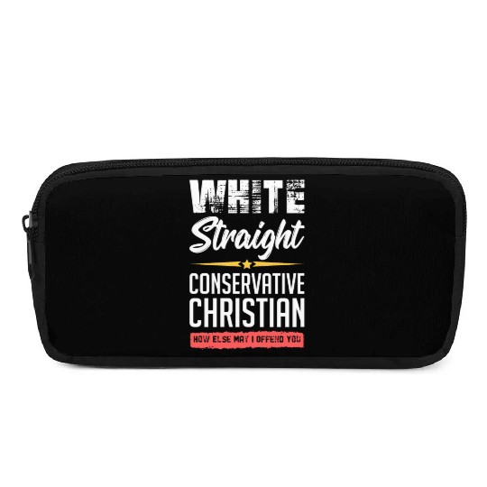 Funny political conservative Christian gift idea Pencil Cases