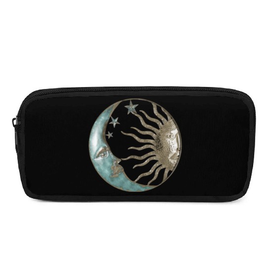 Moon and sun Pencil Cases