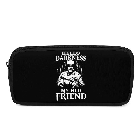 hello darkness my old friend smole patriotic veter Pencil Cases