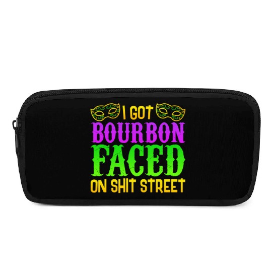 New Orleans Drinking Pencil Cases, Funny Shit Faced On Bo