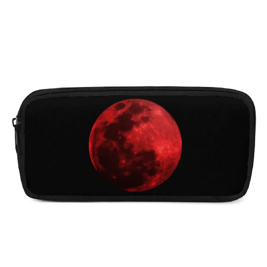 Blood Moon - Space - Graphic Realistic Pencil Cases