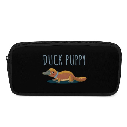 Duck Puppy Duck puppy sweet gift platypus cute Pencil Cases