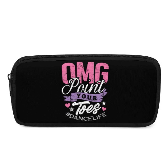 Dance Teacher Pencil Cases OMG Point Your Toes Dancing