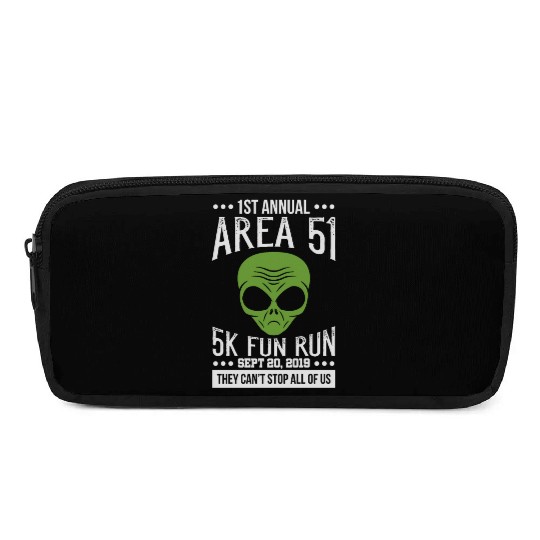 Area 51 Alien Fun run Pencil Cases