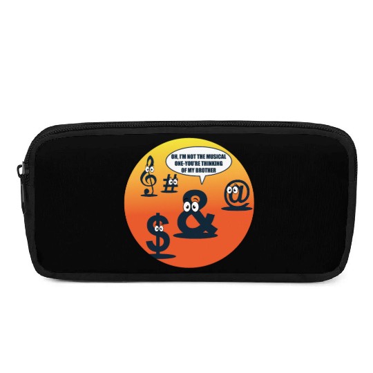 Musician Character Language Funny Song Band Gift Pencil Cases