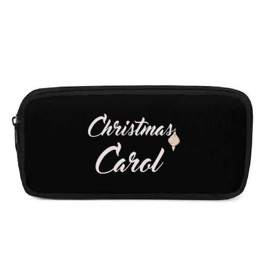 Christmas Carol with xmas decoration for Carols Pencil Cases