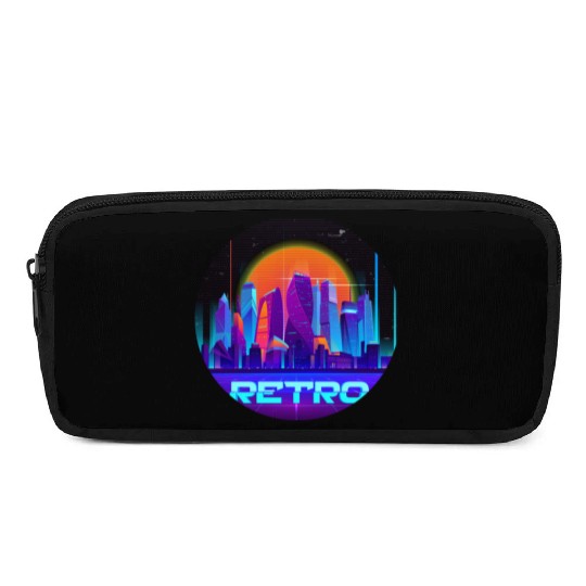 Synthwave Space: Retrowave Pencil Cases